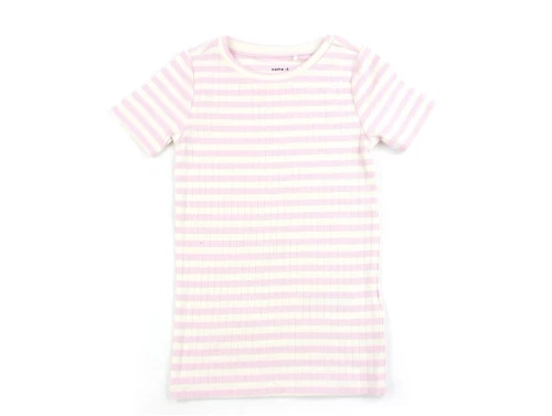 Name It parfait pink stribet top